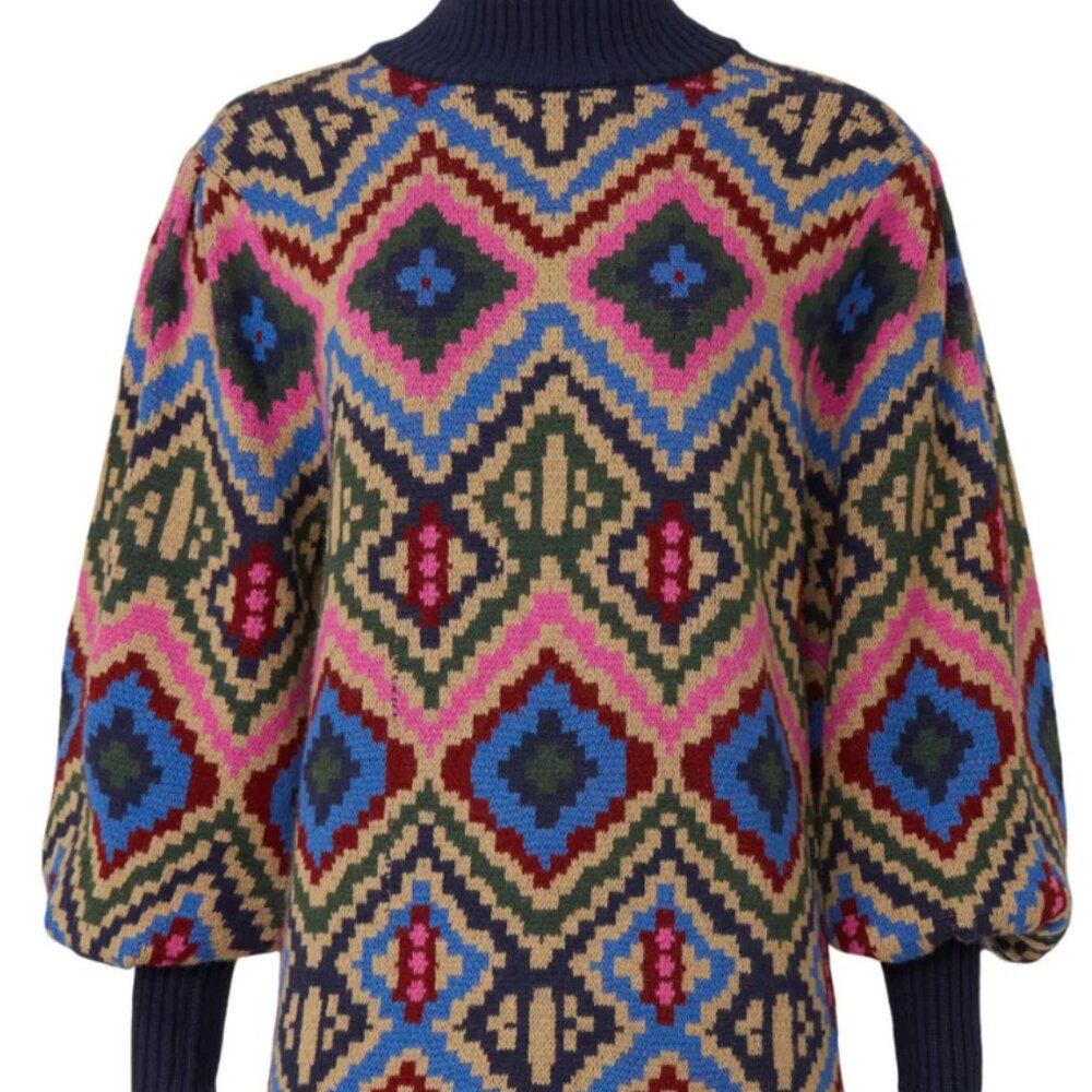 Farm Rio Rauti Sweater Dress size M